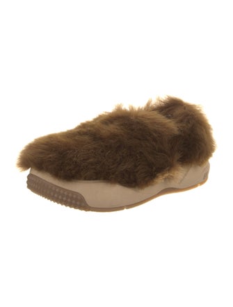 AMI Shearling Loafers