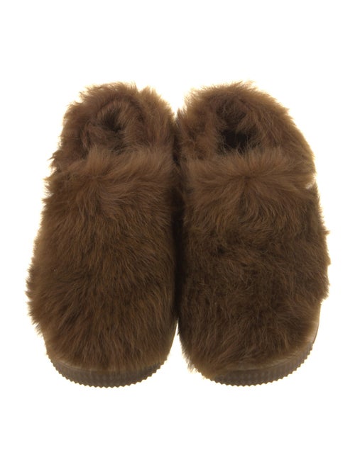 AMI Shearling Loafers