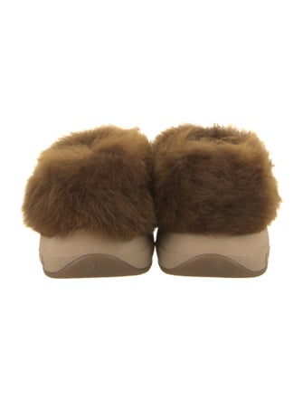 AMI Shearling Loafers