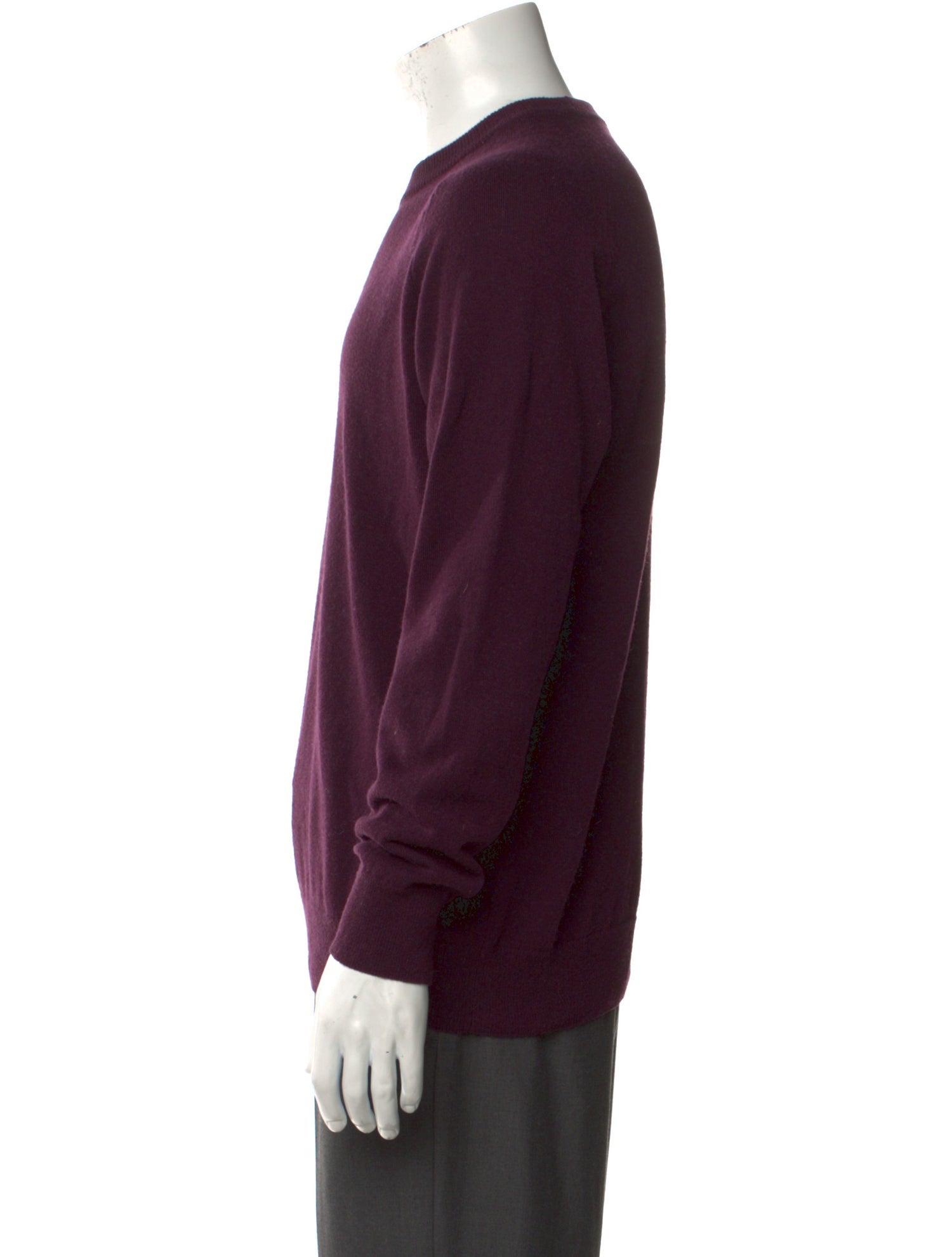 AMI Merino Wool Crew Neck Pullover