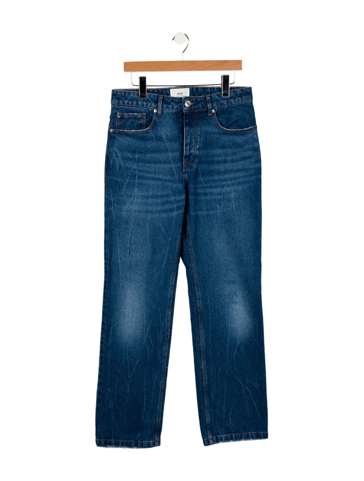 AMI Straight-Leg Jeans
