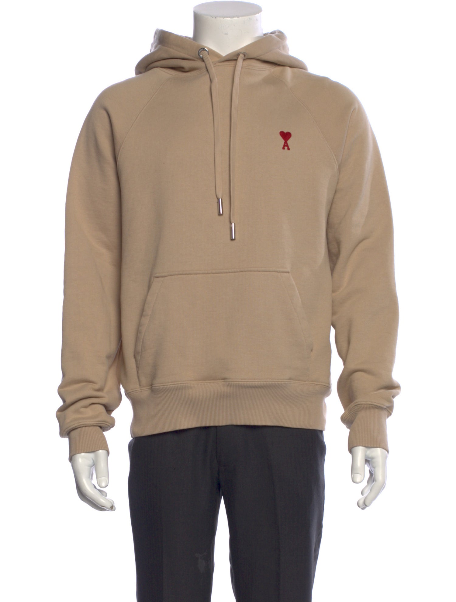 AMI Graphic Print Crew Neck Hoodie