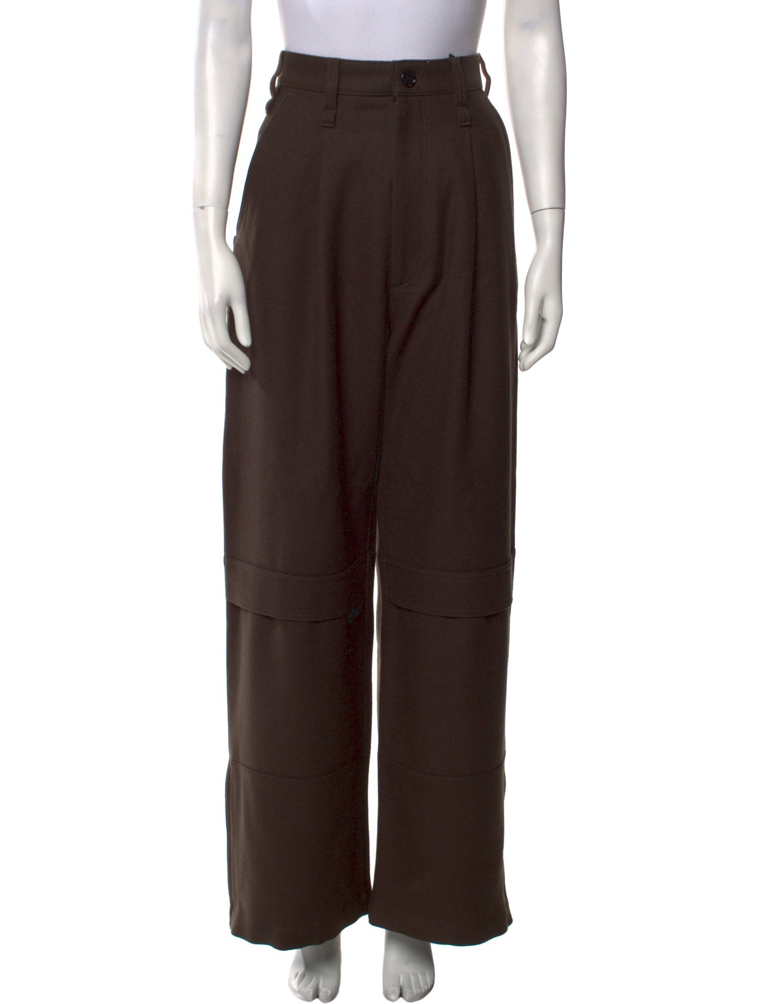 AMI Wool Wide Leg Pants w/ Tags