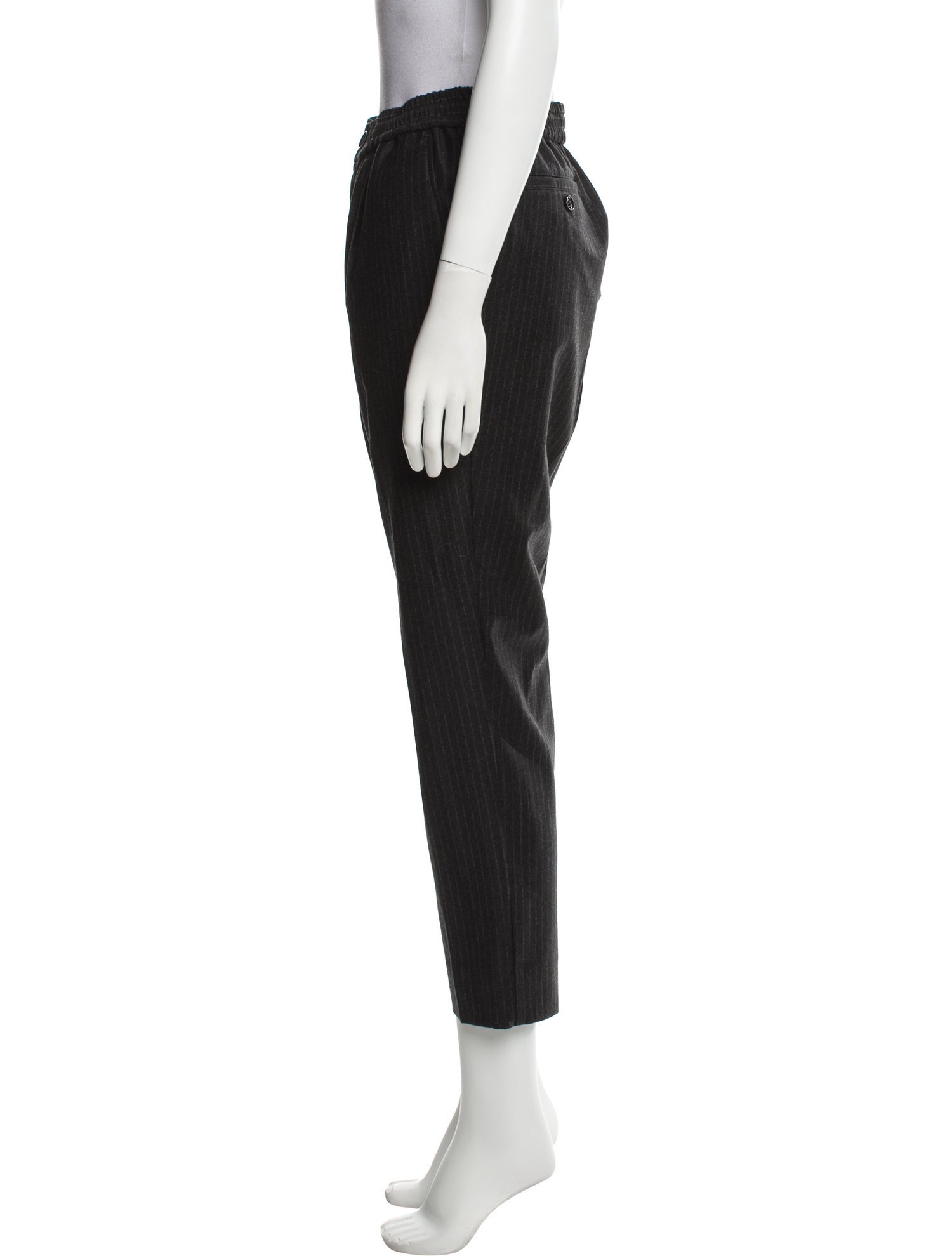 AMI Virgin Wool Straight Leg Pants