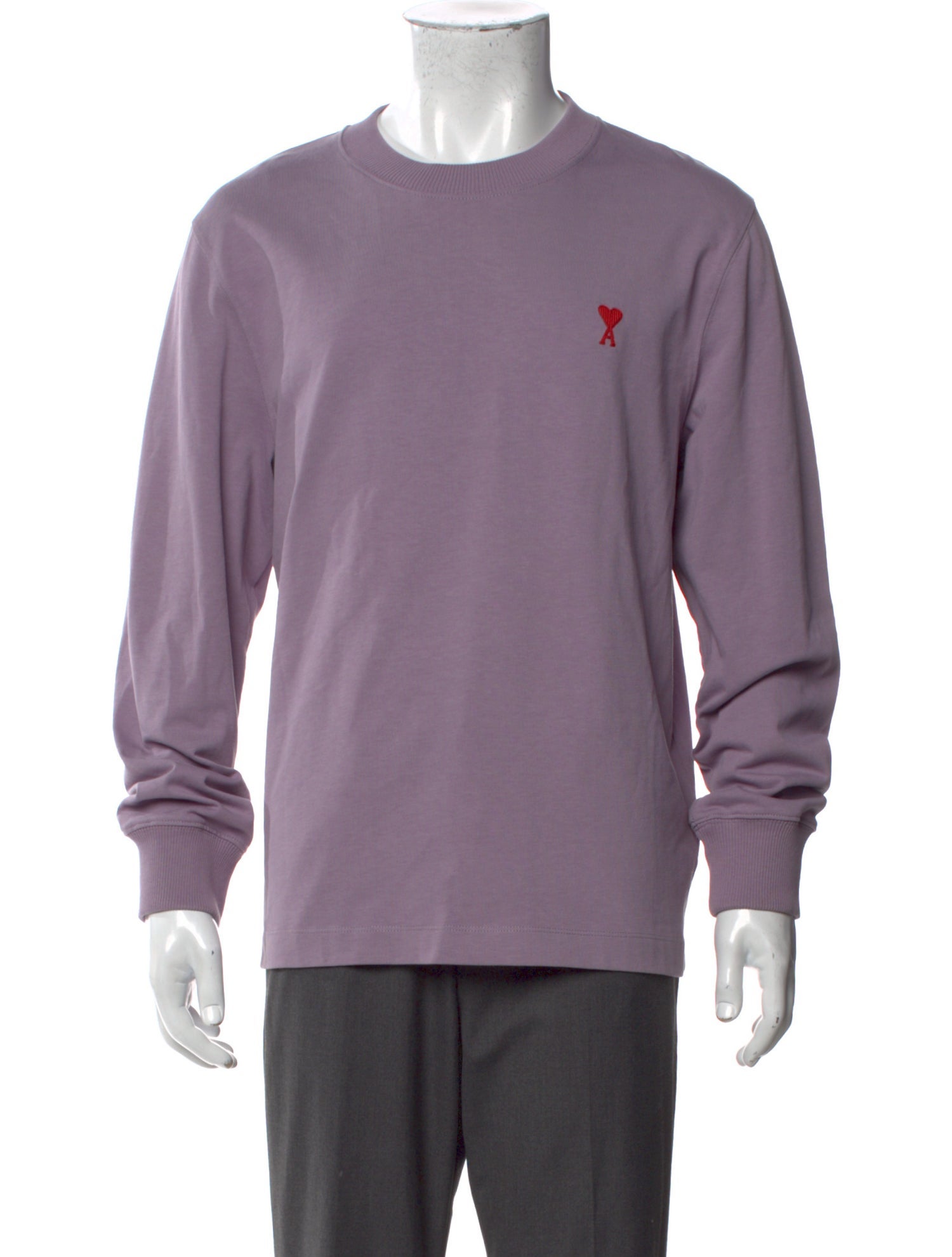 AMI Crew Neck Long Sleeve Pullover