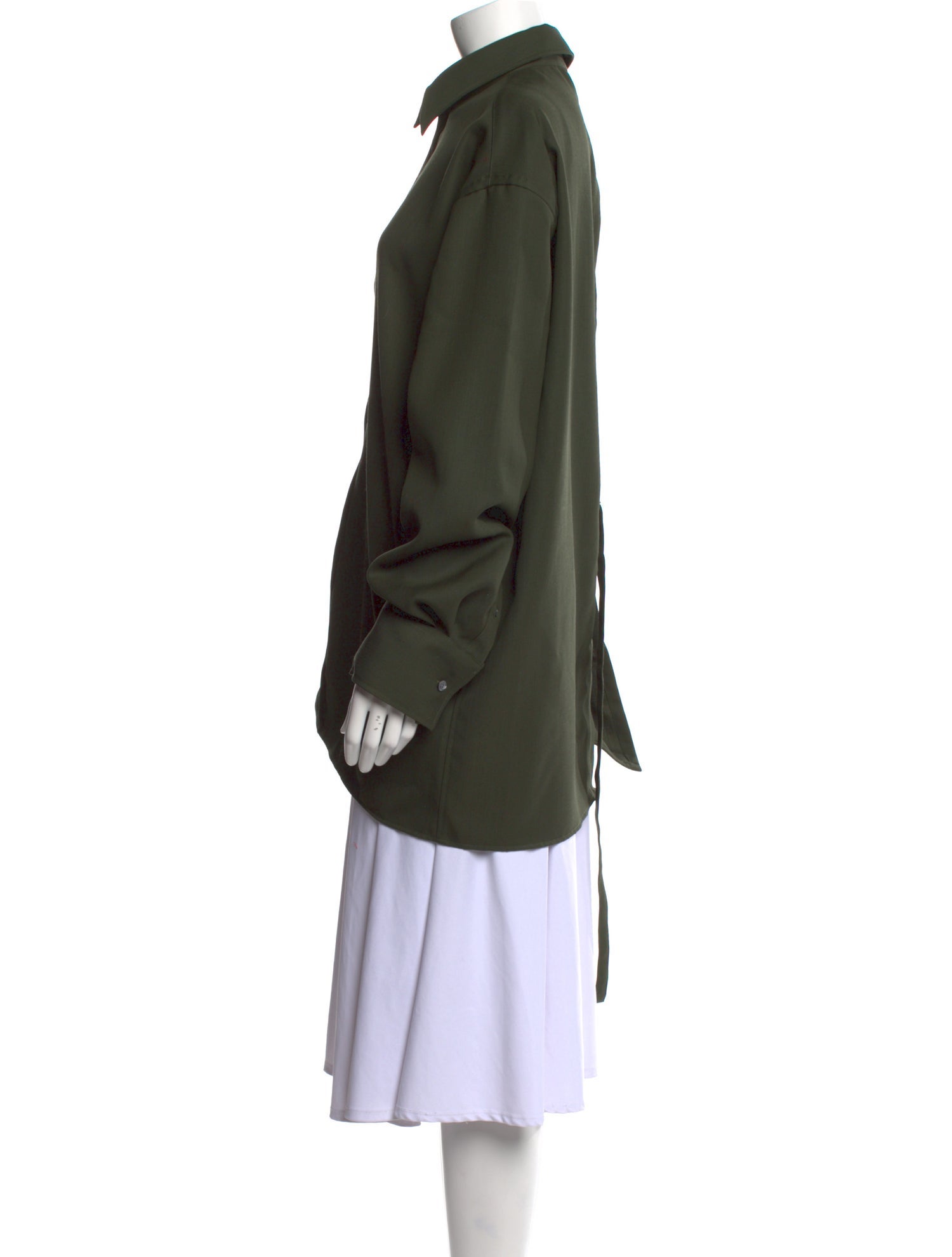 AMI Virgin Wool Mock Neck Sweatshirt