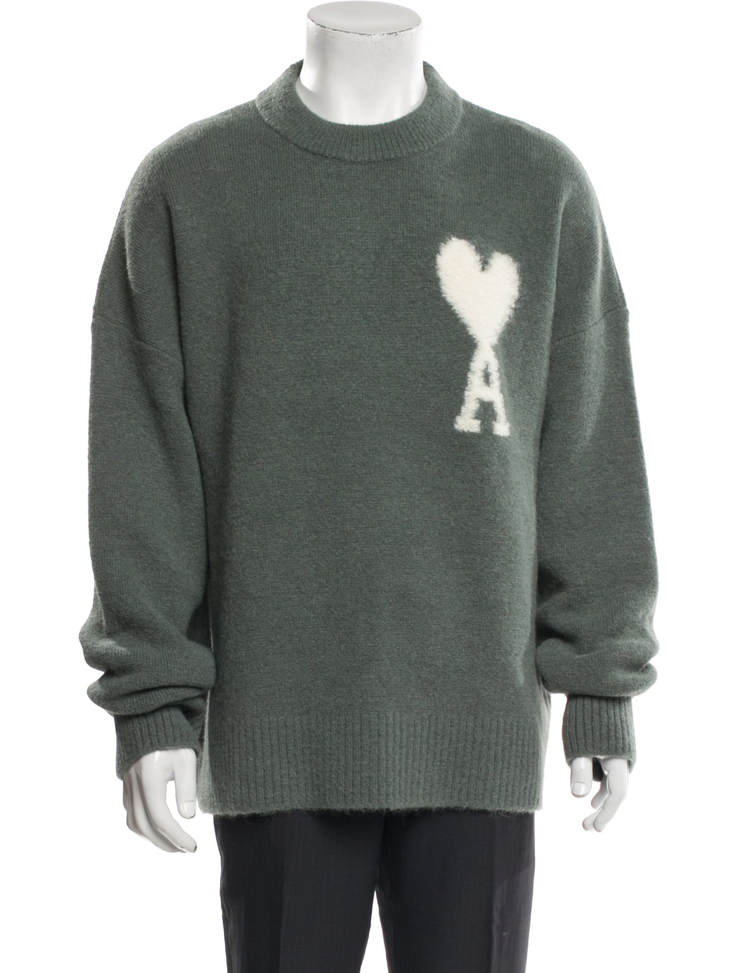 AMI Alpaca Crew Neck Pullover w/ Tags