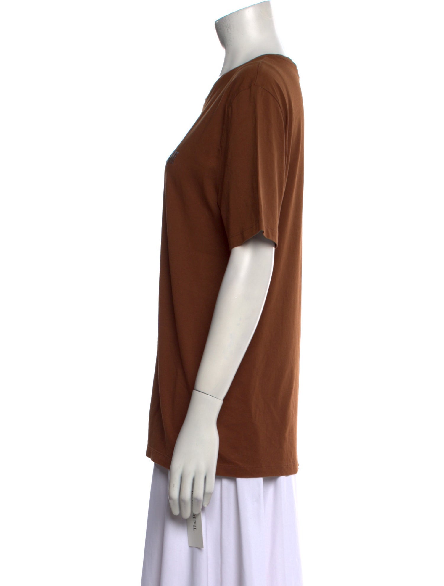 AMI Graphic Print Crew Neck T-Shirt