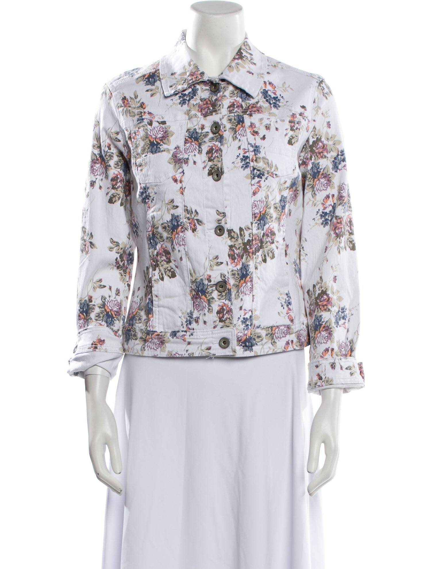 AMI Floral Print Evening Jacket