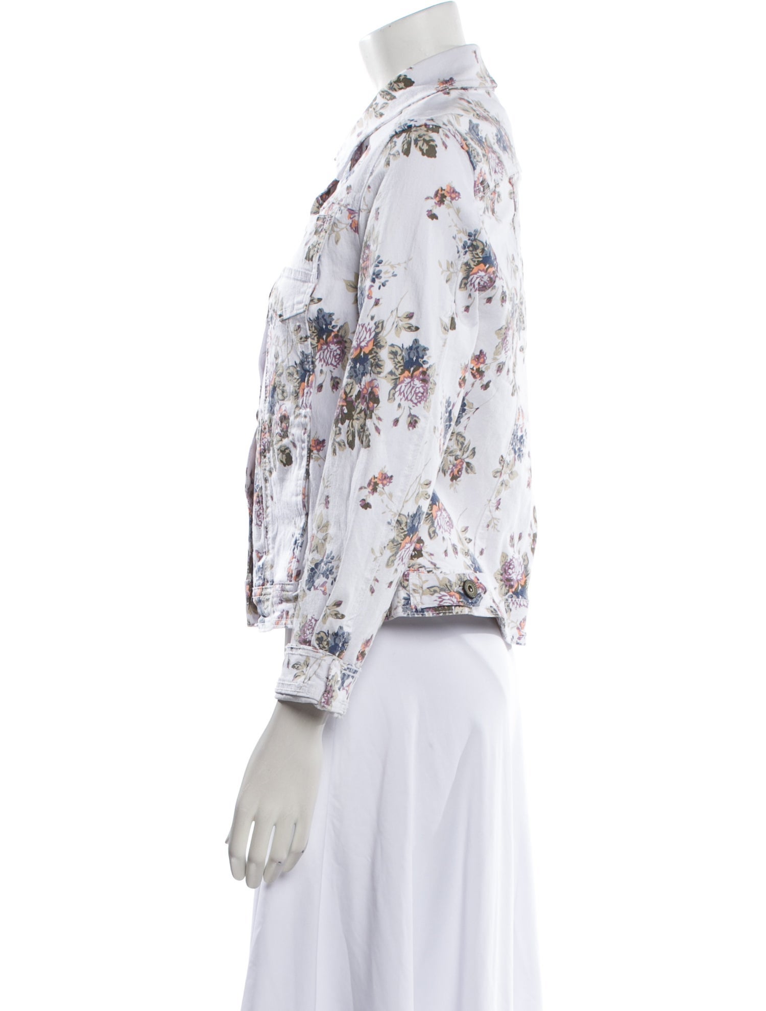 AMI Floral Print Evening Jacket