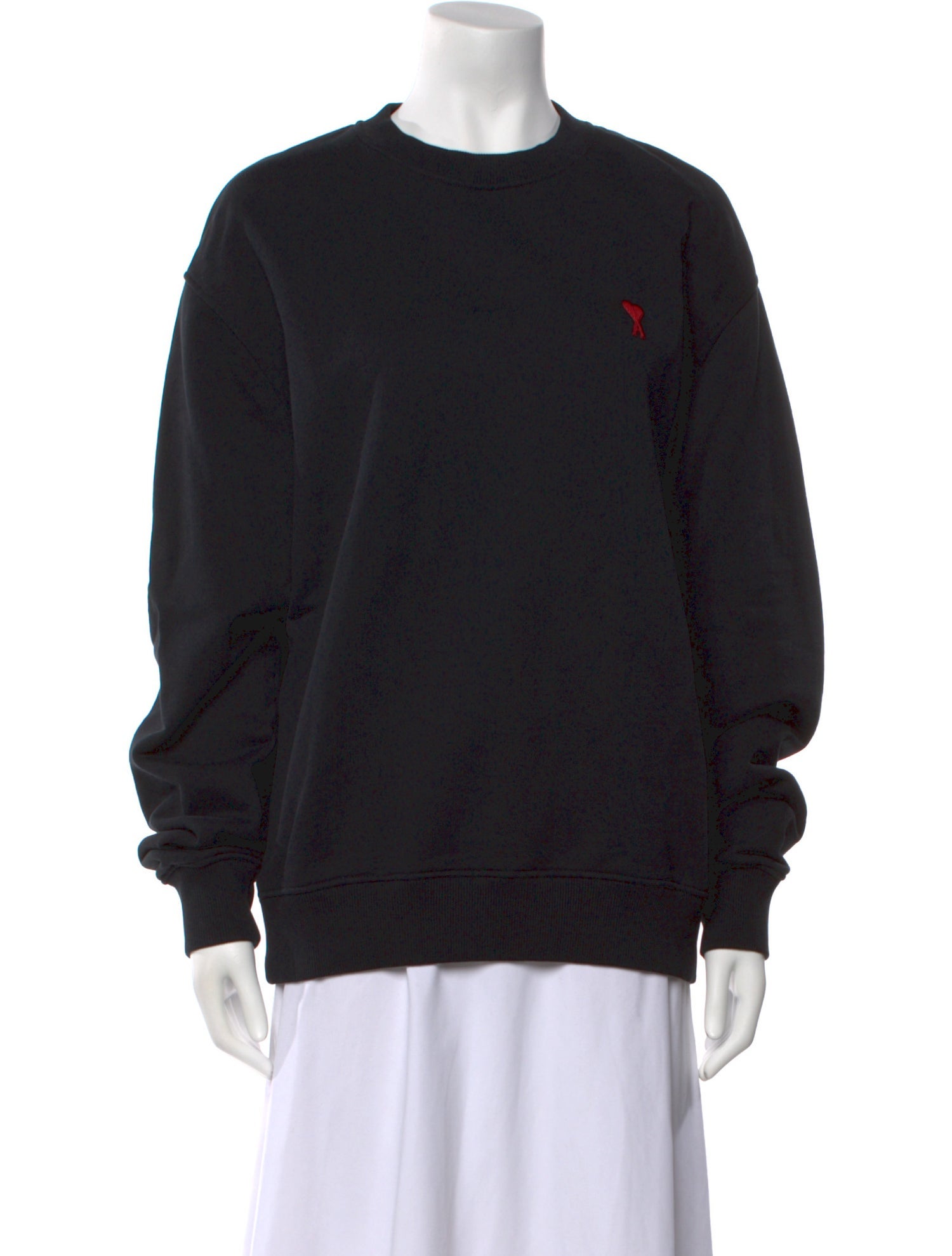 AMI Crew Neck Long Sleeve Sweatshirt