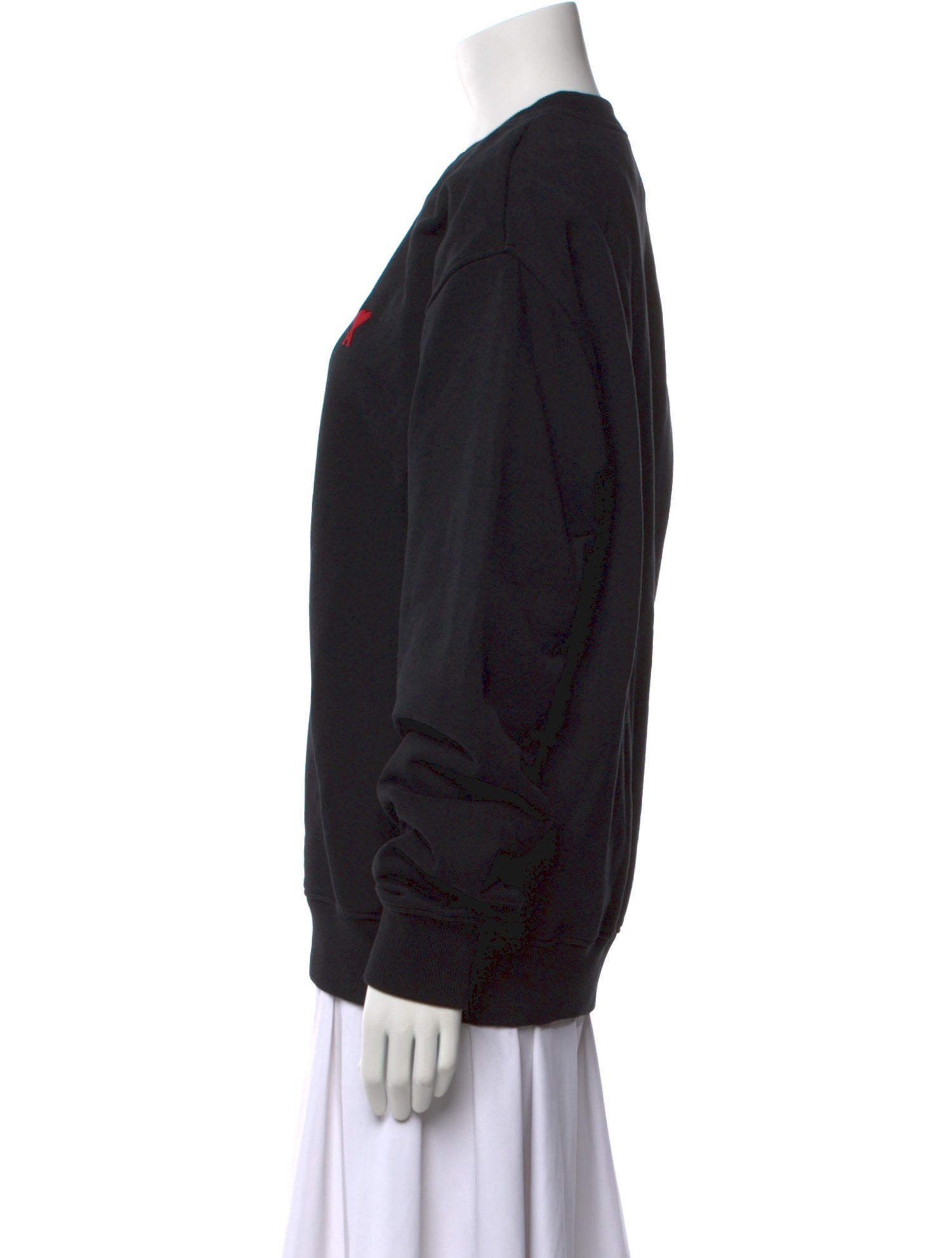 AMI Crew Neck Long Sleeve Sweatshirt