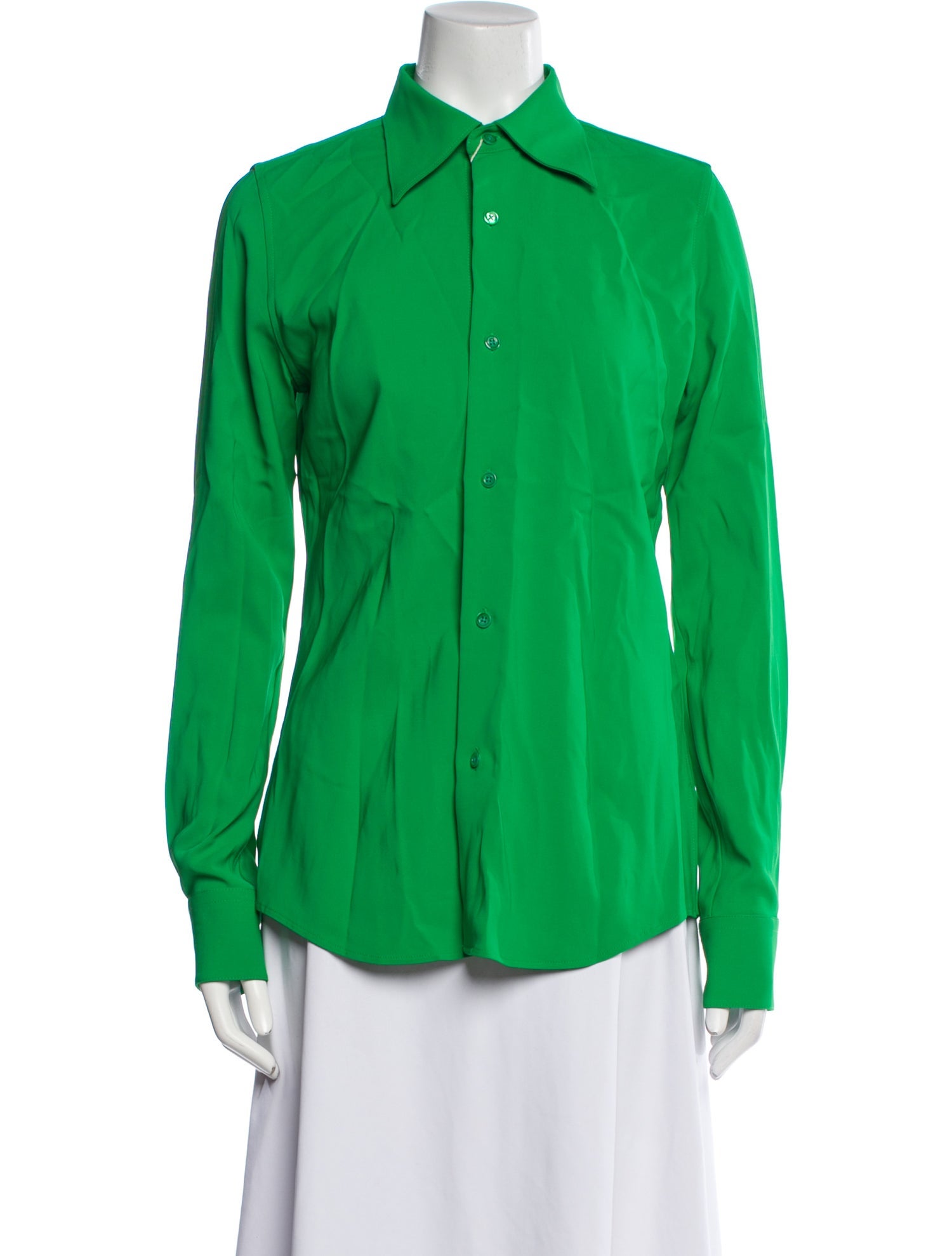 AMI Long Sleeve Button-Up Top w/ Tags
