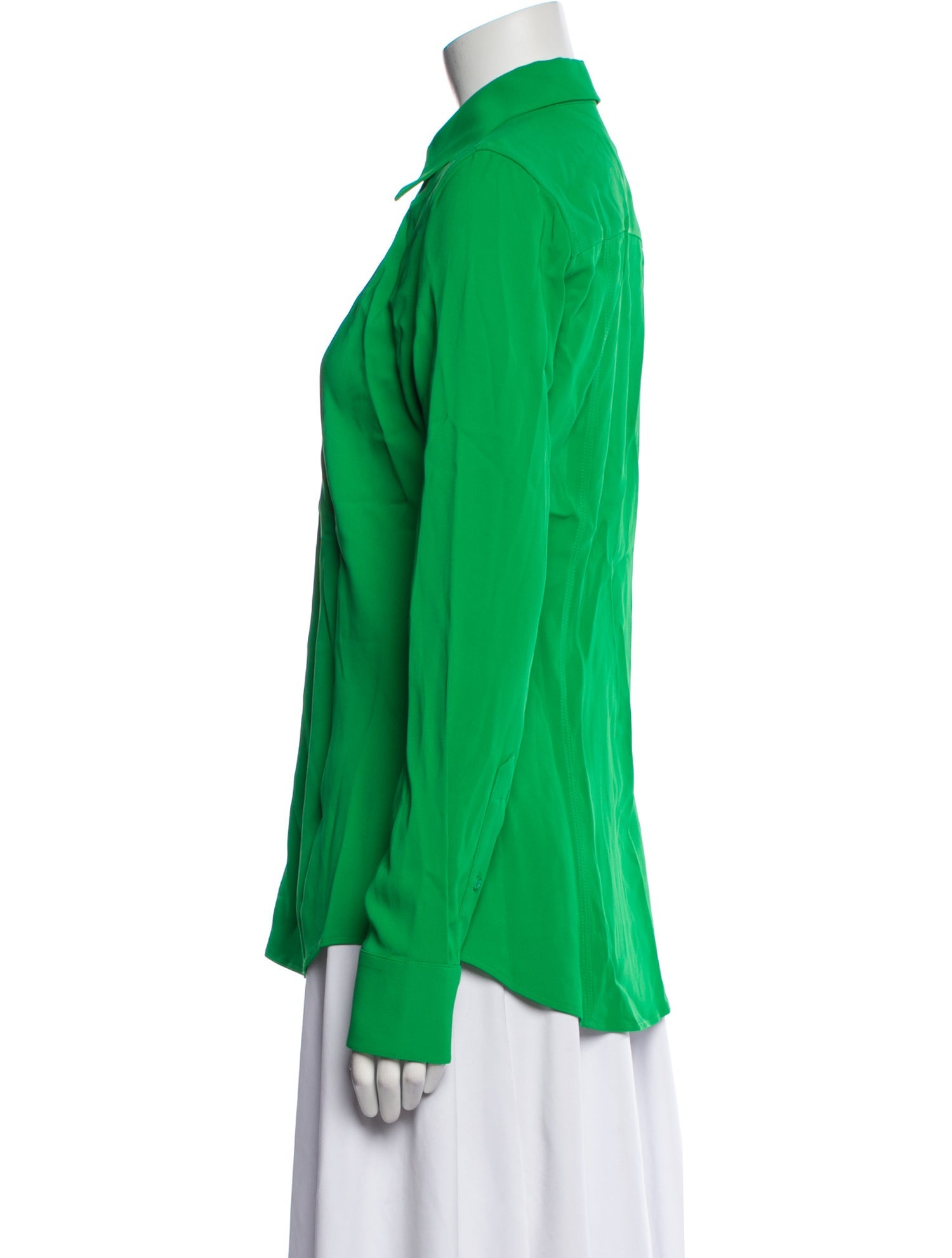 AMI Long Sleeve Button-Up Top w/ Tags