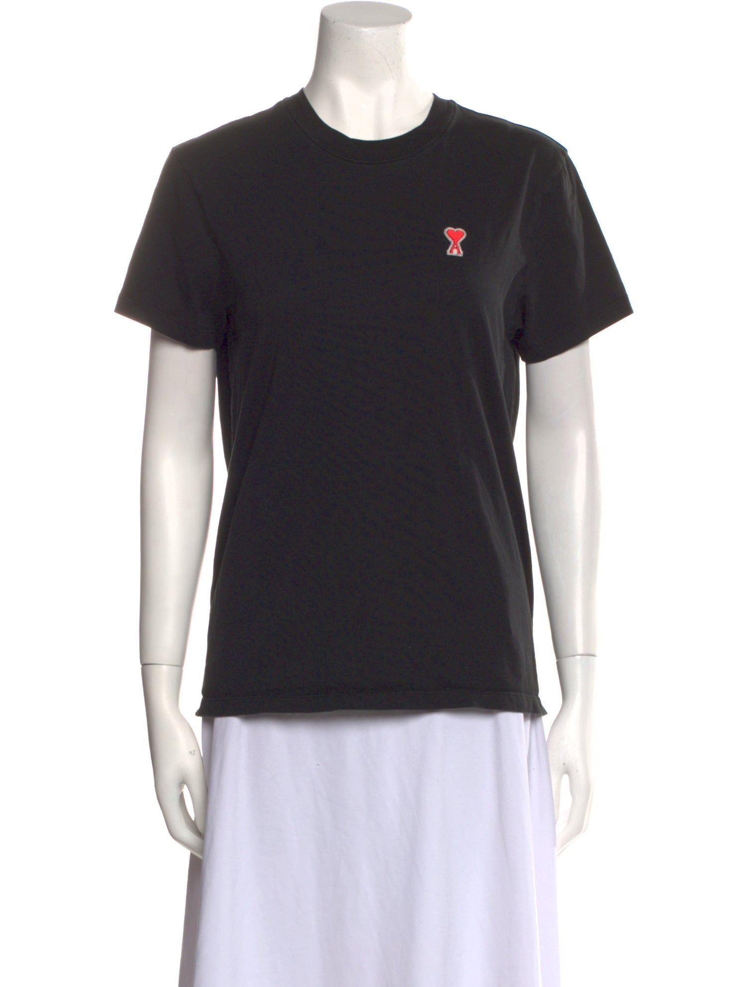 AMI Graphic Print Crew Neck T-Shirt