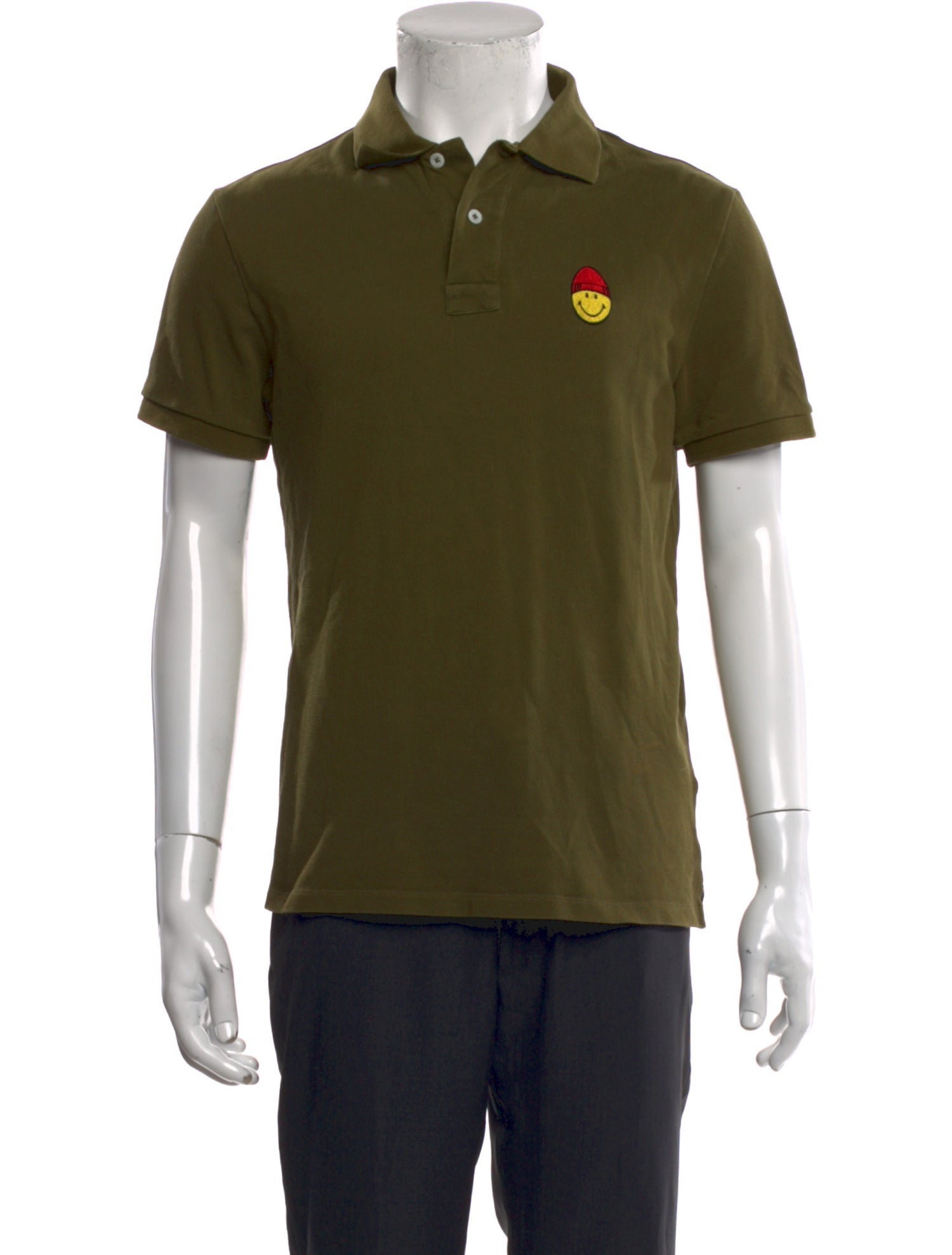AMI Crew Neck Short Sleeve Polo Shirt