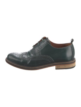 AMI Leather Lasercut Accents Brogues