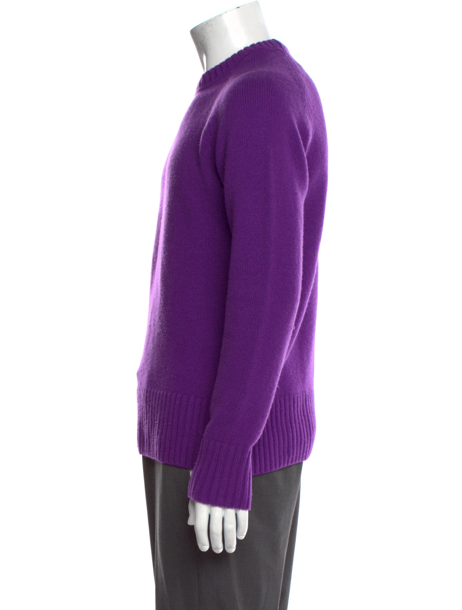 AMI Virgin Wool Crew Neck Pullover