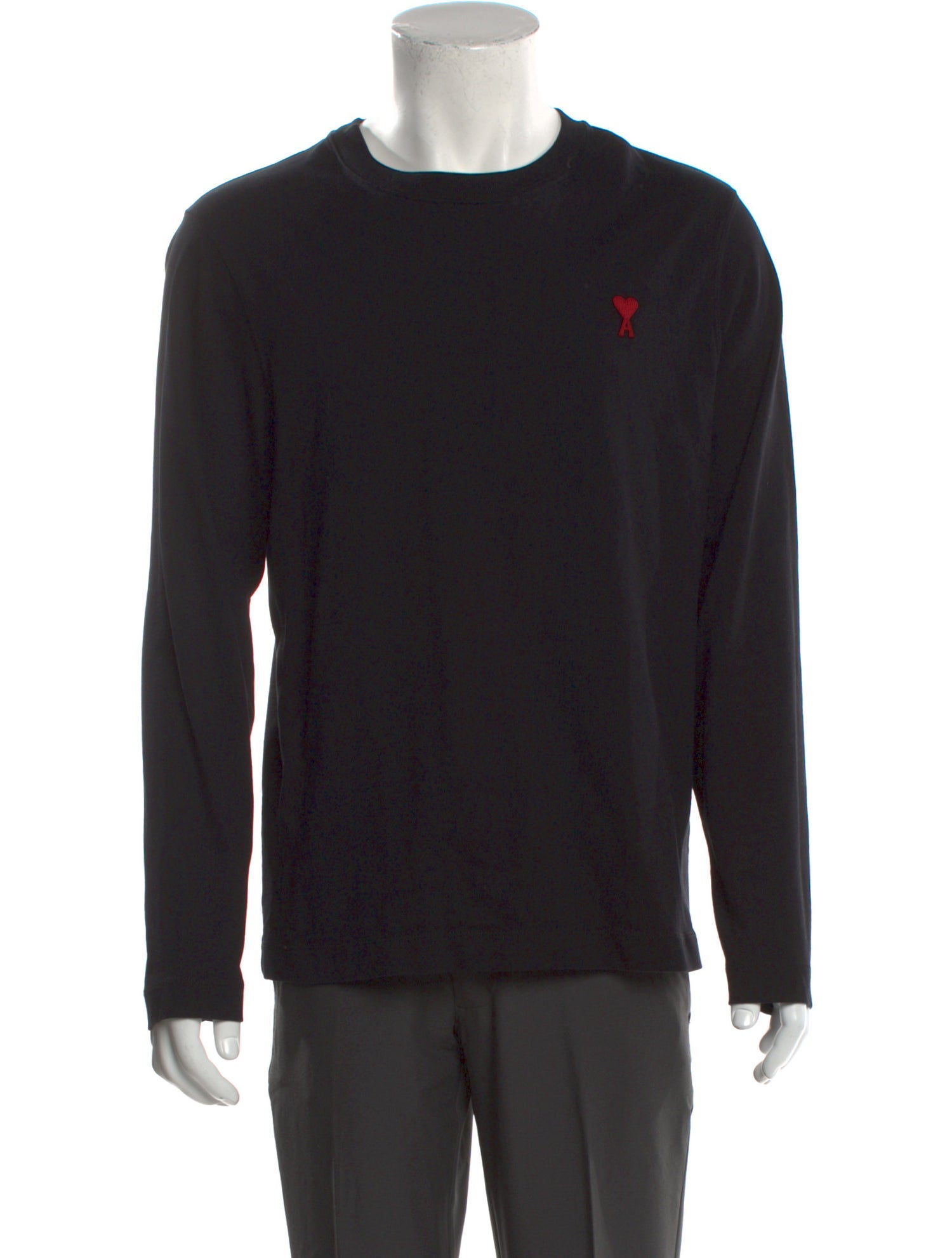 AMI Crew Neck Long Sleeve Pullover