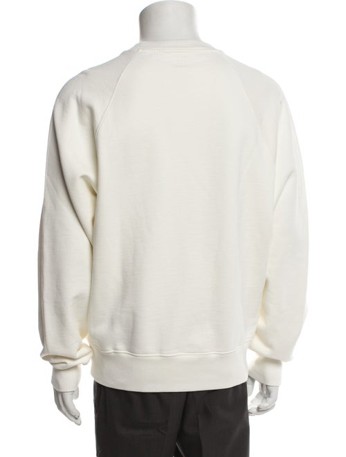 AMI Graphic Print Turtleneck Pullover