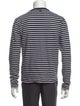 AMI Striped Crew Neck Pullover