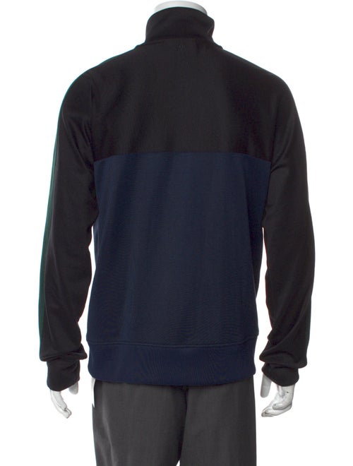 AMI Colorblock Pattern Turtleneck Sweatshirt