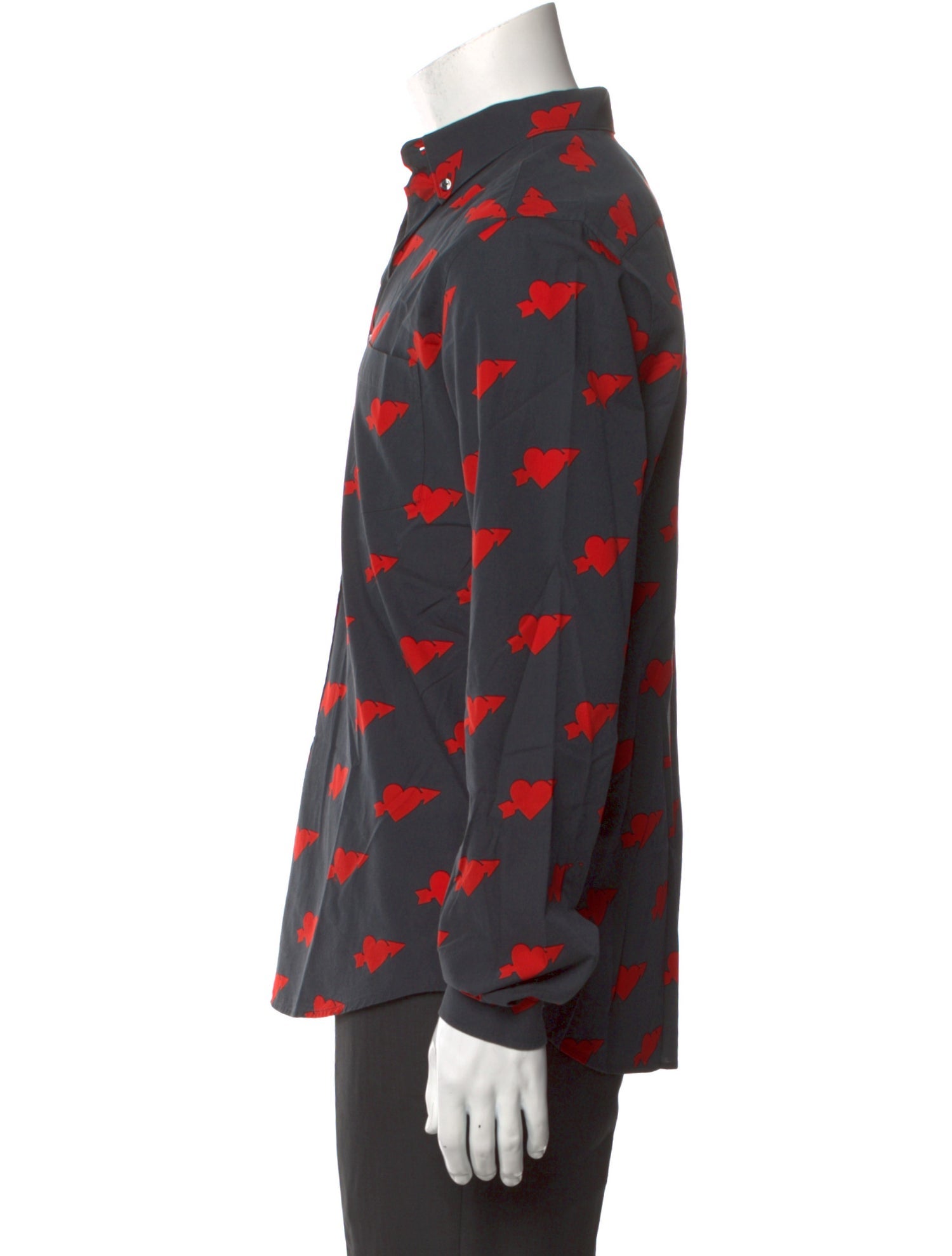 AMI Printed Long Sleeve Shirt