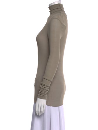 AMI Turtleneck Long Sleeve Top