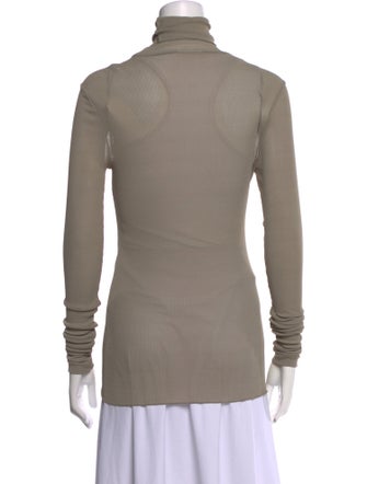 AMI Turtleneck Long Sleeve Top