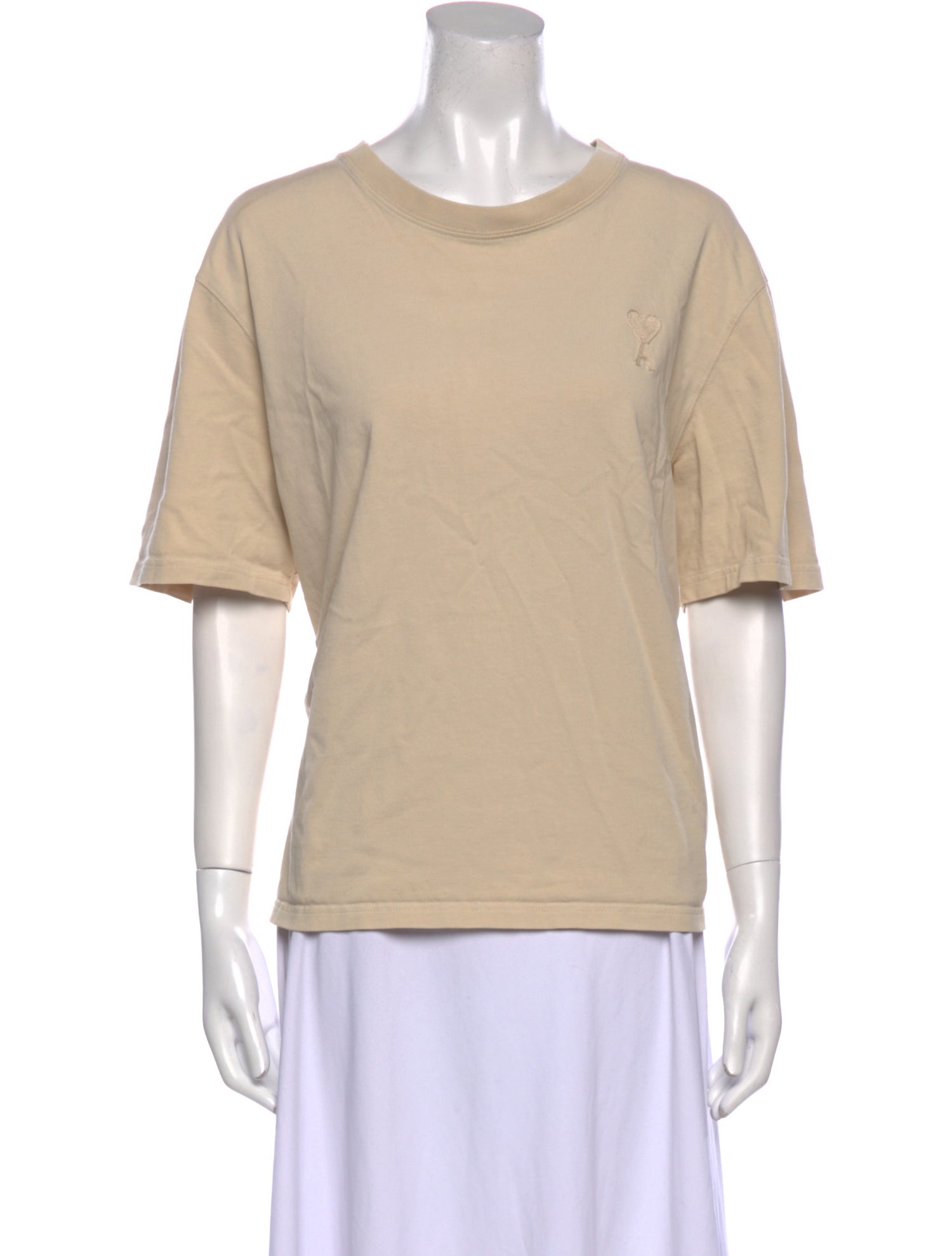 AMI Bateau Neckline Short Sleeve T-Shirt