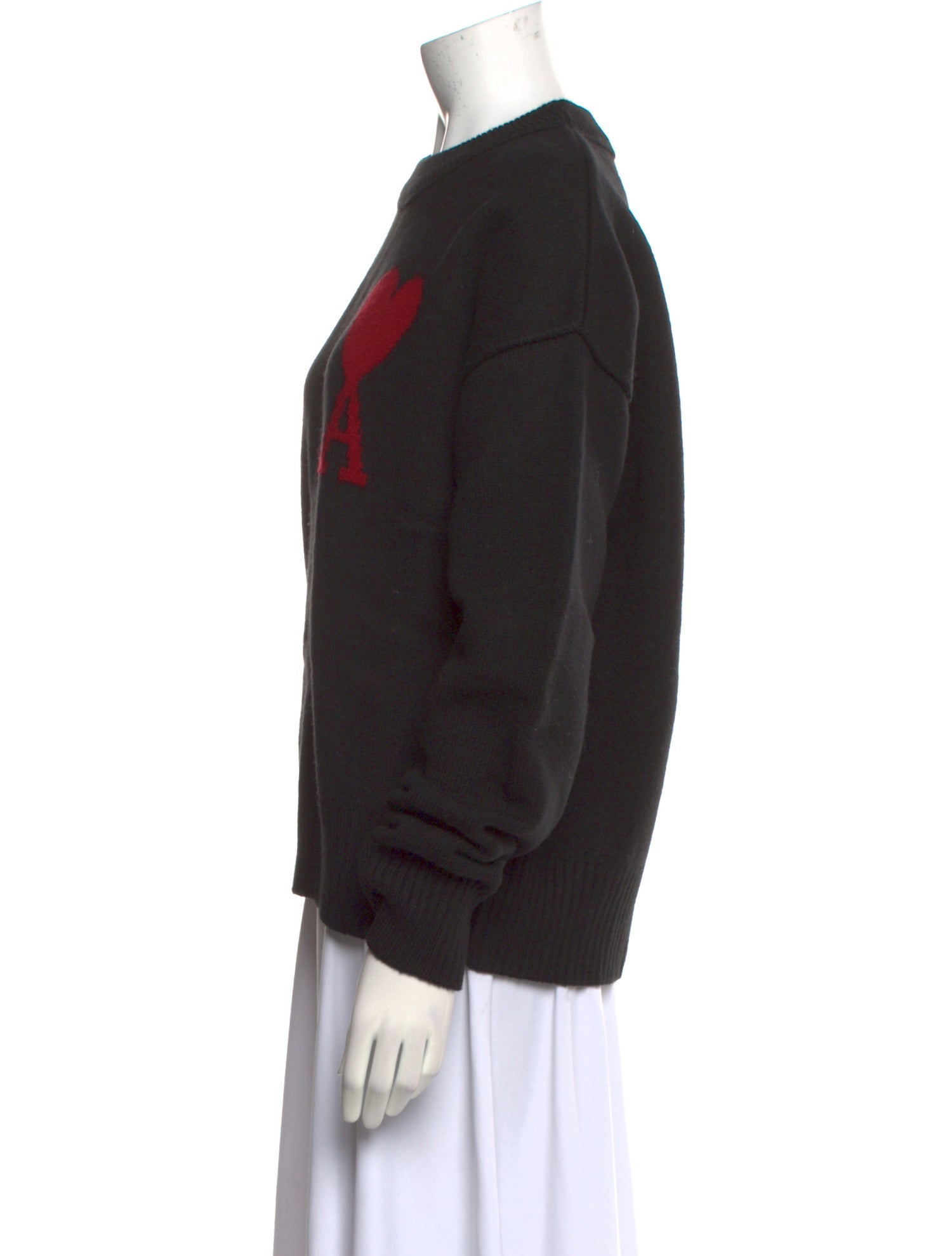 AMI Virgin Wool Crew Neck Sweater