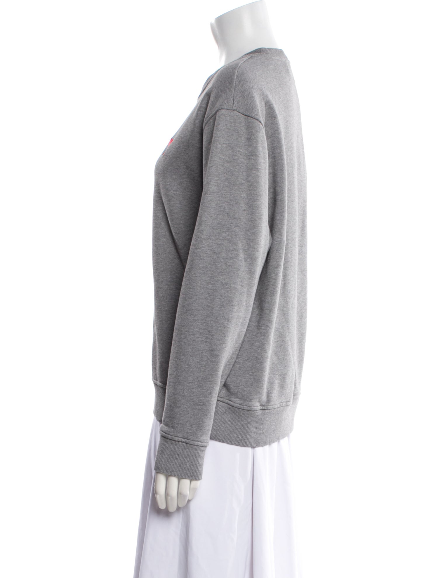 AMI Crew Neck Long Sleeve Sweatshirt