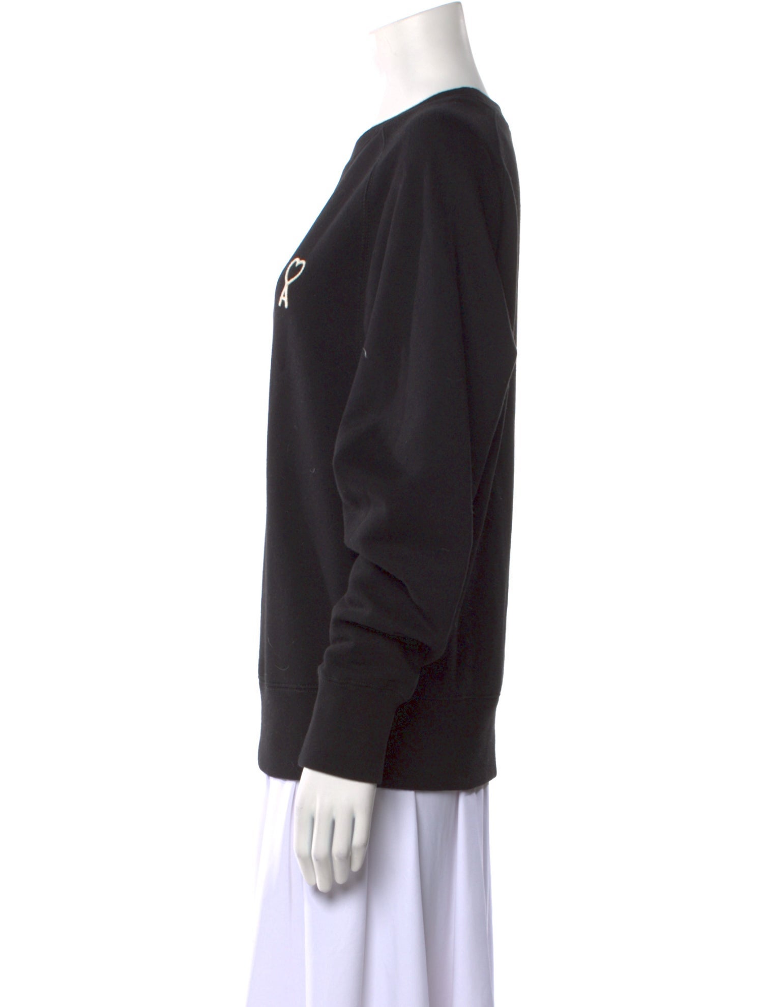 AMI Crew Neck Long Sleeve Sweatshirt
