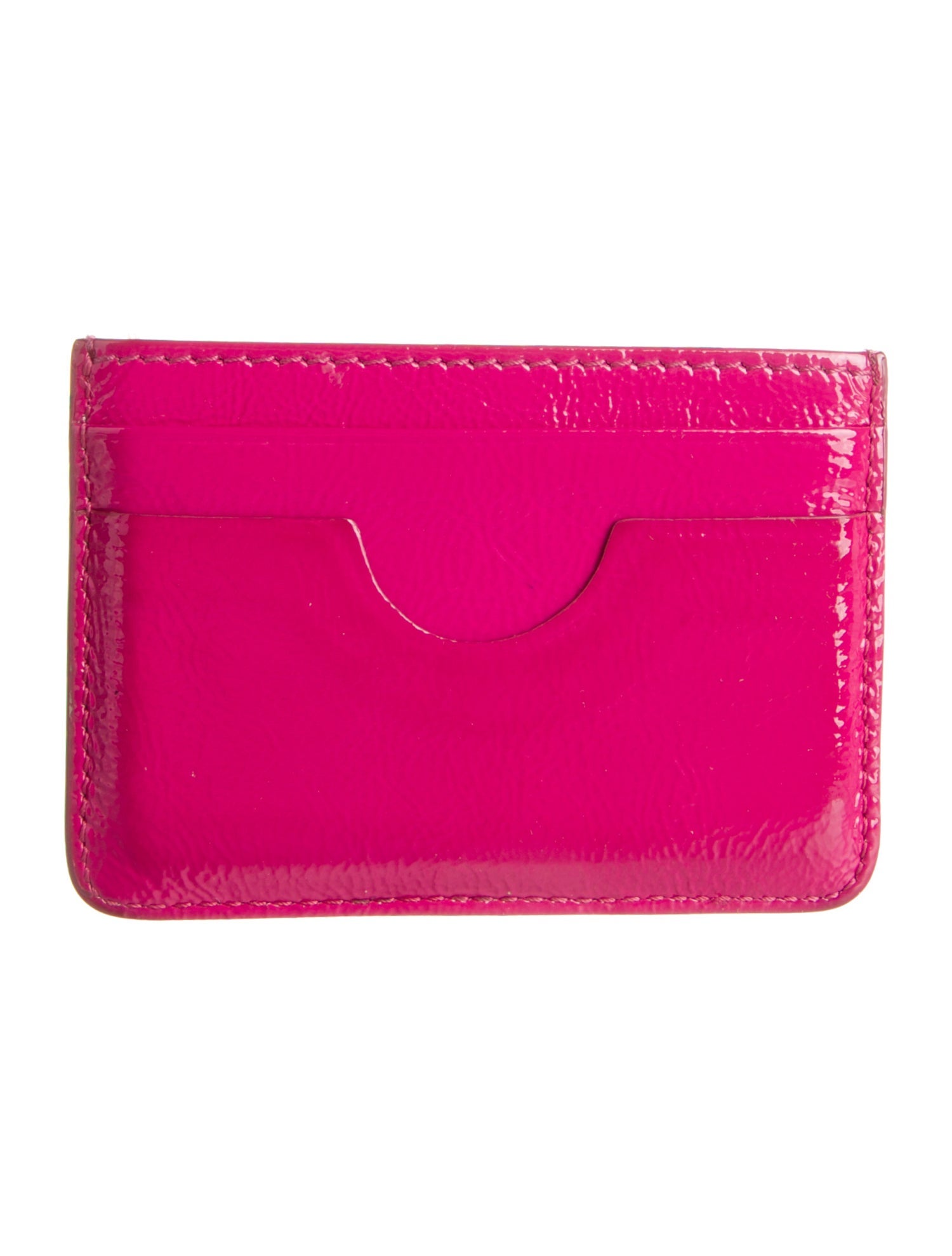 AMI Patent Leather Card Holder