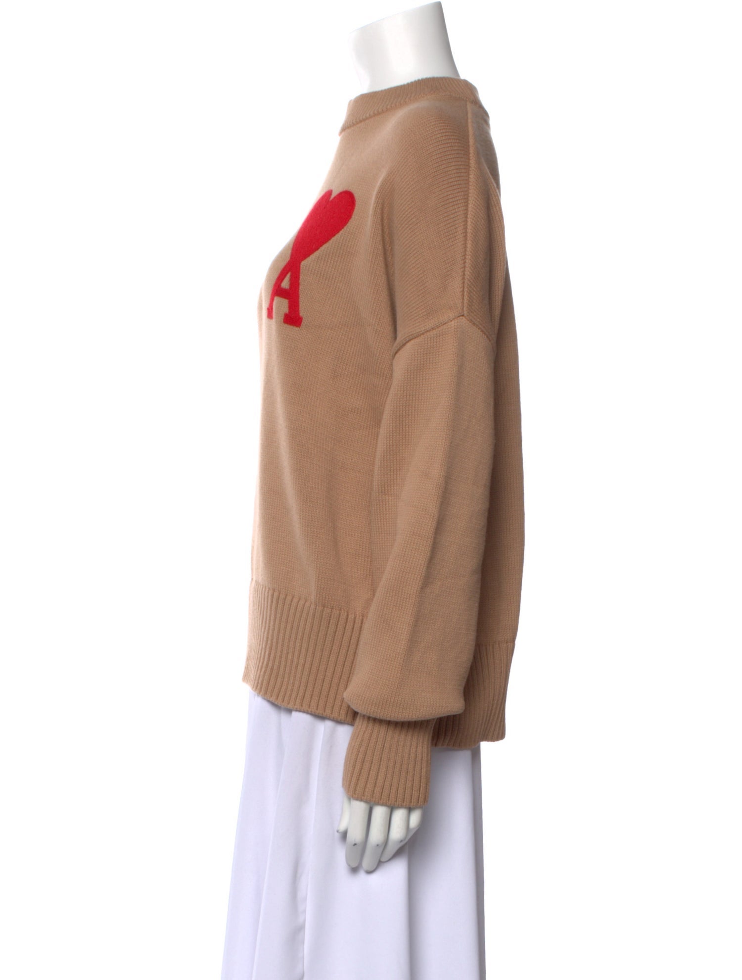 AMI Mock Neck Sweater