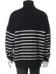 AMI Wool Striped Pullover