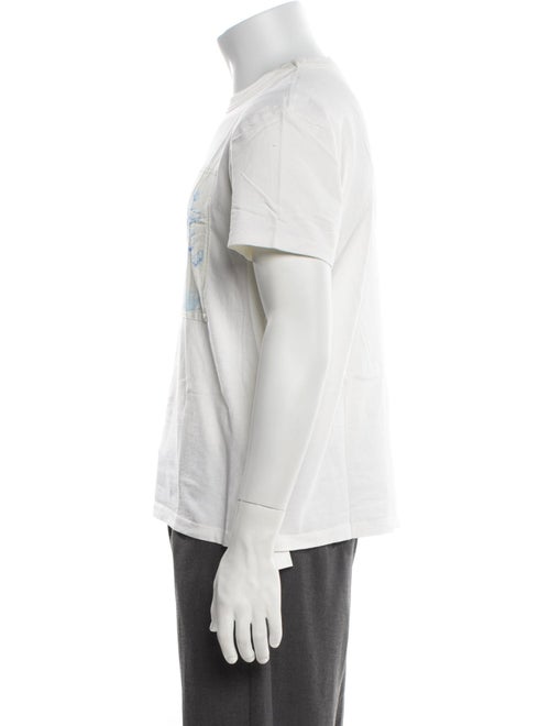 AMI Alexandre Mattiussi Graphic Print Crew Neck T-Shirt