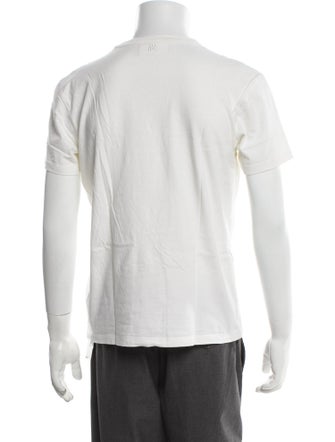 AMI Alexandre Mattiussi Graphic Print Crew Neck T-Shirt