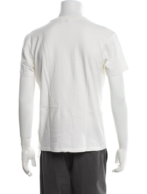 AMI Alexandre Mattiussi Graphic Print Crew Neck T-Shirt