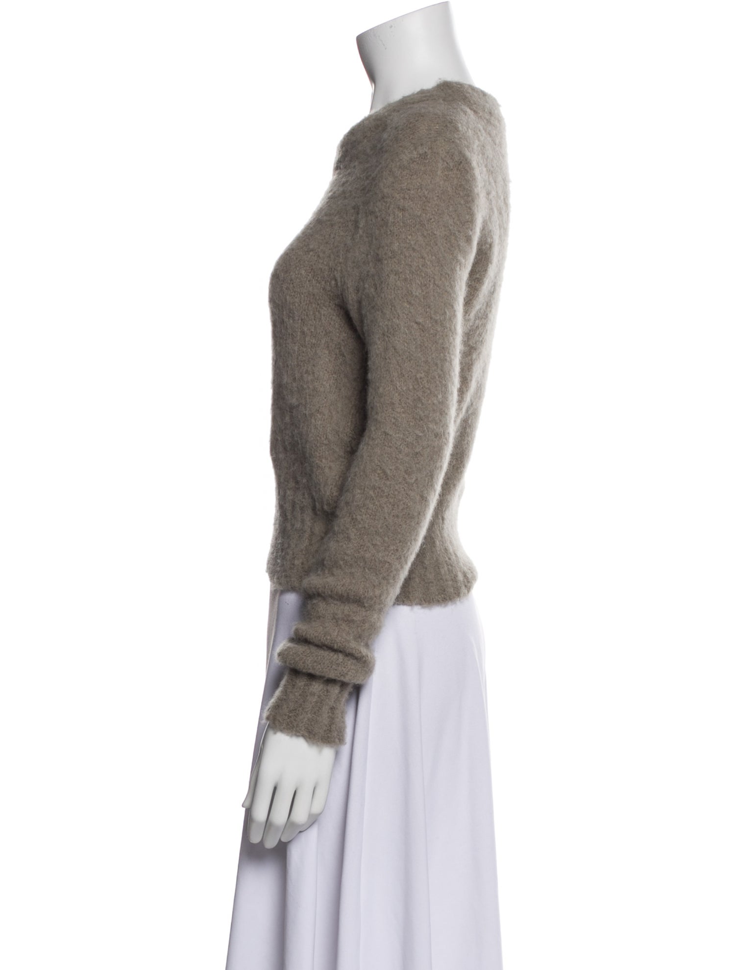 AMI Merino Wool Crew Neck Sweater