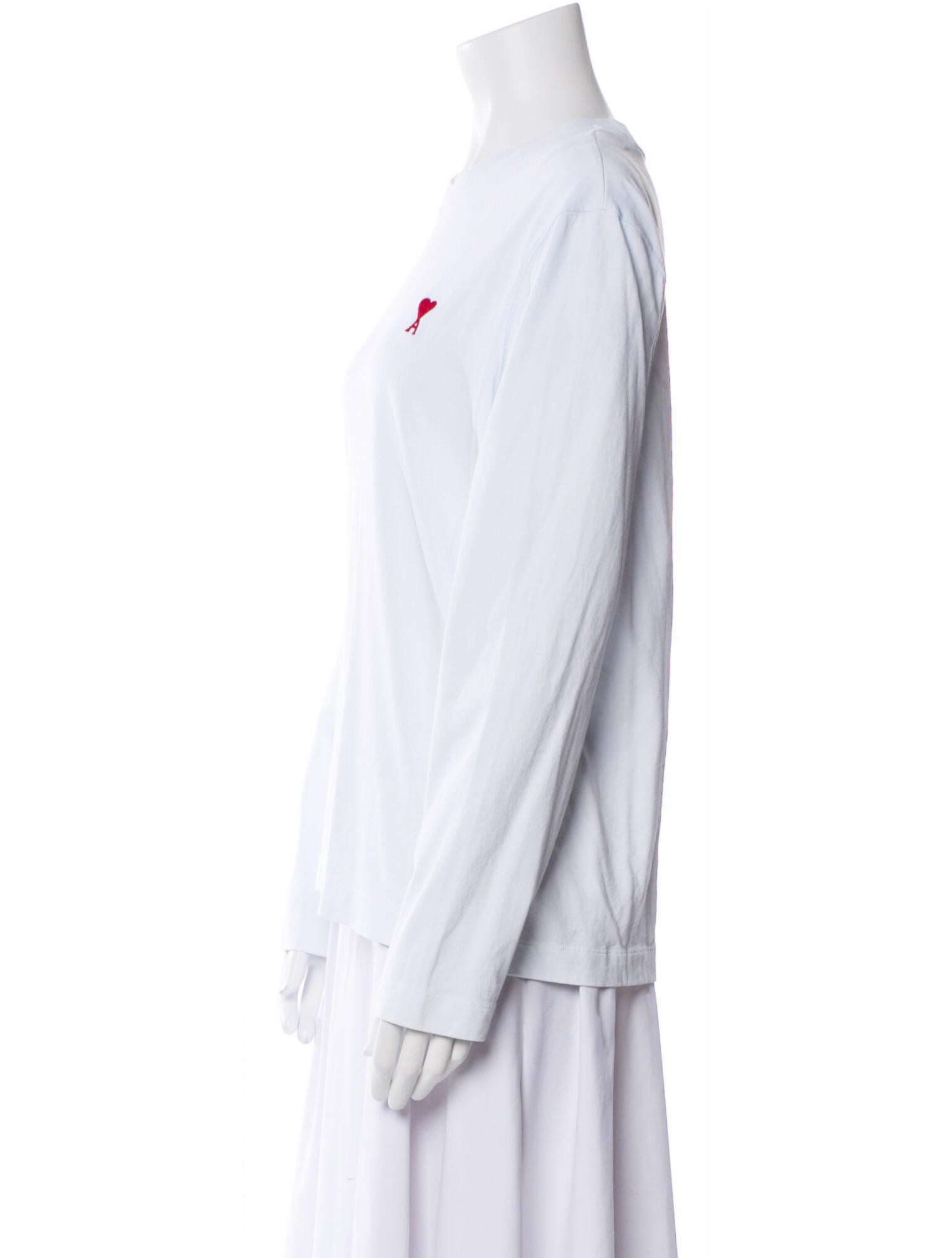 AMI Crew Neck Long Sleeve T-Shirt