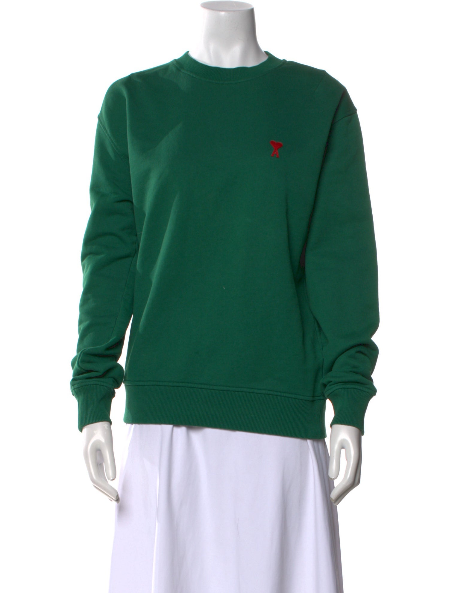 AMI Crew Neck Long Sleeve Sweatshirt