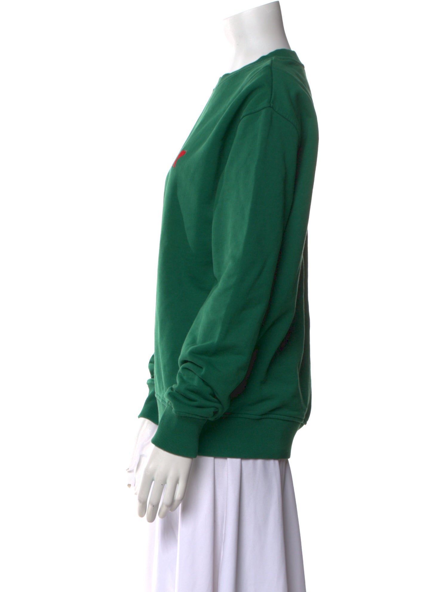 AMI Crew Neck Long Sleeve Sweatshirt