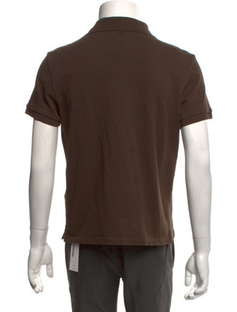 AMI Collar Short Sleeve Polo Shirt