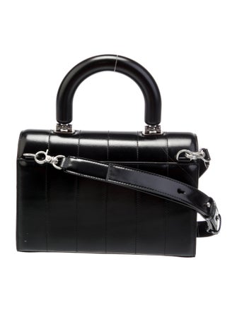 AMI Quilted Top Handle Bag