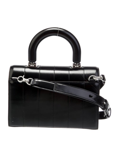 AMI Quilted Top Handle Bag