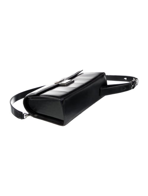 AMI Quilted Top Handle Bag