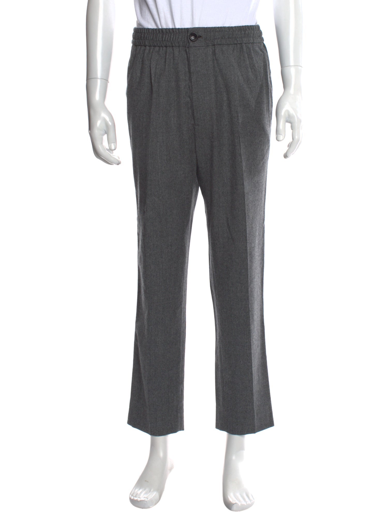 AMI Virgin Wool Dress Pants