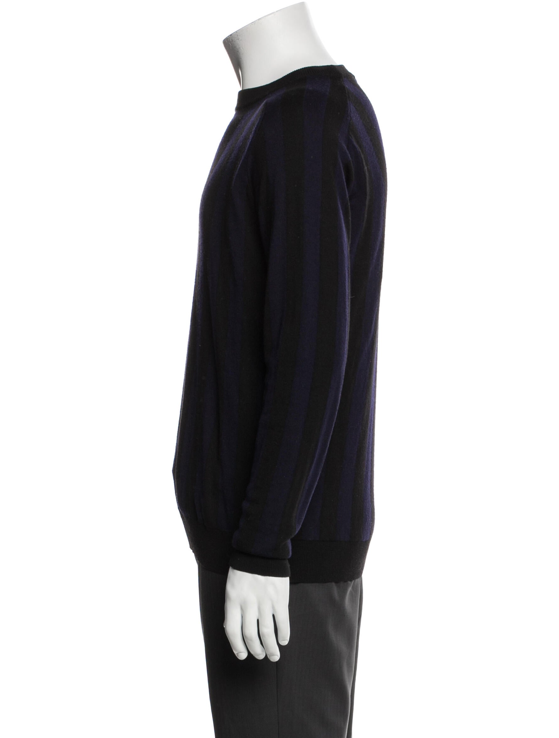 AMI Merino Wool Crew Neck Pullover
