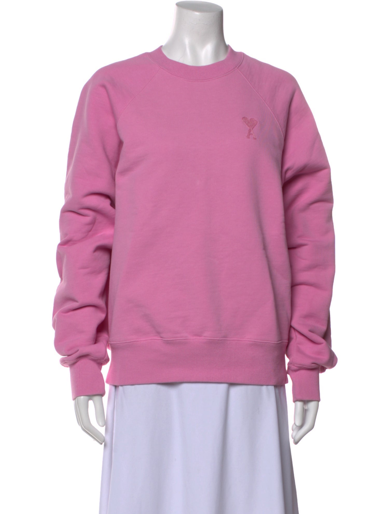 AMI Crew Neck Long Sleeve Sweatshirt